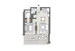 1 bedroom apartment